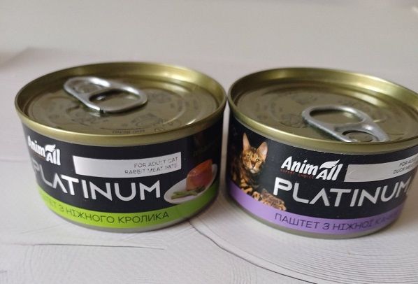 AnimAll Platinum паштет для котів з качкою