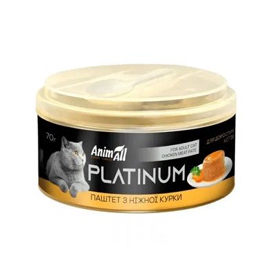 AnimAll Platinum паштет із курки для котів