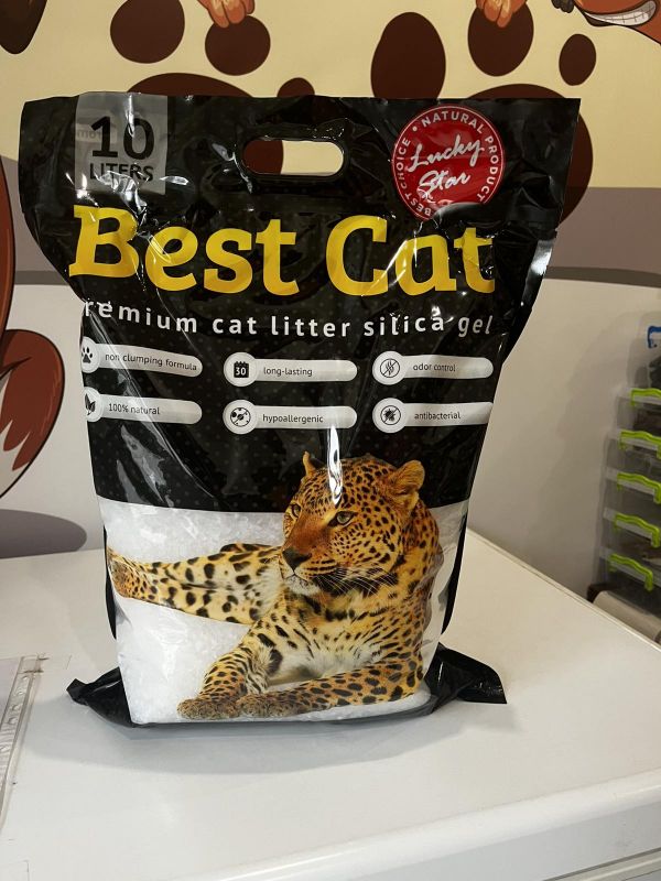 Best Cat силікагелевий наповнювач для котячого туалету 10 л
