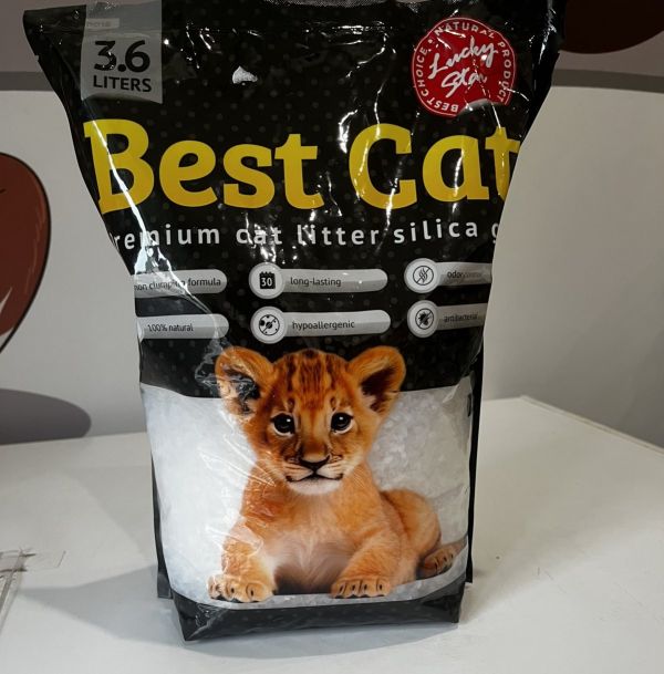 Best Cat White 3,6 л силікагелевий наповнювач для котів
