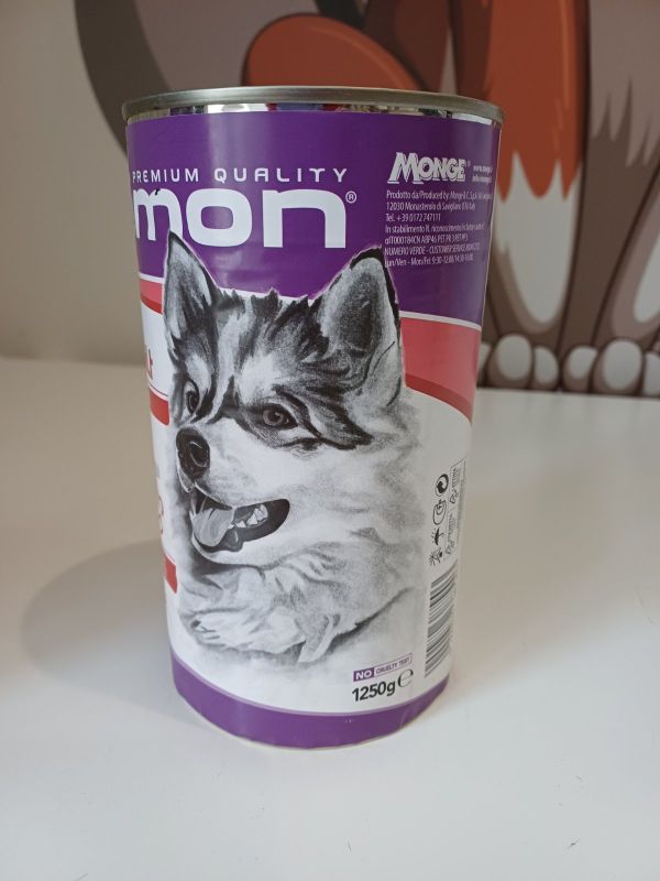 Вологий корм Gemon Adult Maxi для великих собак (яловичина, рис)