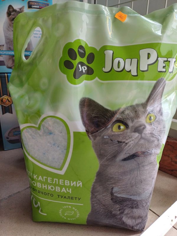 Силікагелевий наповнювач JoyPet для котячого туалету, 10 л