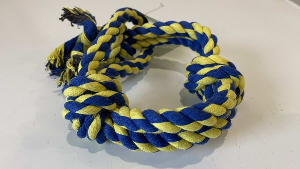 Іграшка для собак JoyPet мотузкова подвійна 50 см