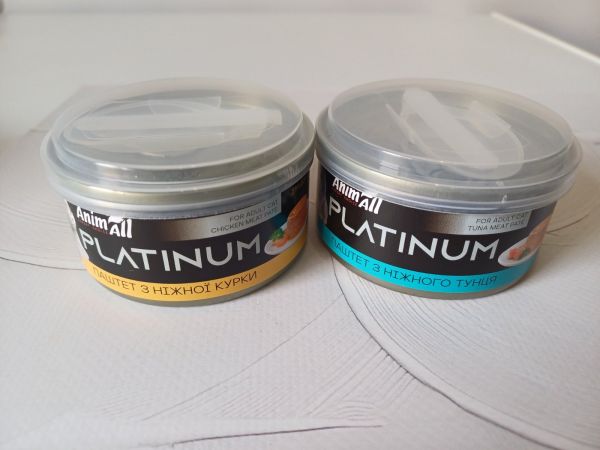 AnimAll Platinum паштет із курки для котів