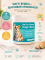 Gentle Paw серветки для чистки вух собак та котів з пропиткою 50 шт