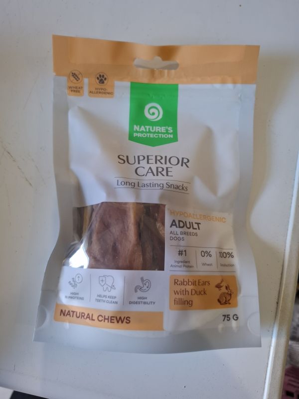 Nature's Protection Superior Care ласощі з качкою для собак